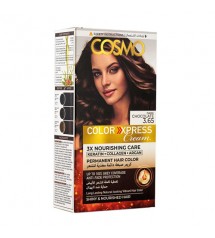 Cosmo Permanent Hair Color Natural 3.65 Dark Chocolate